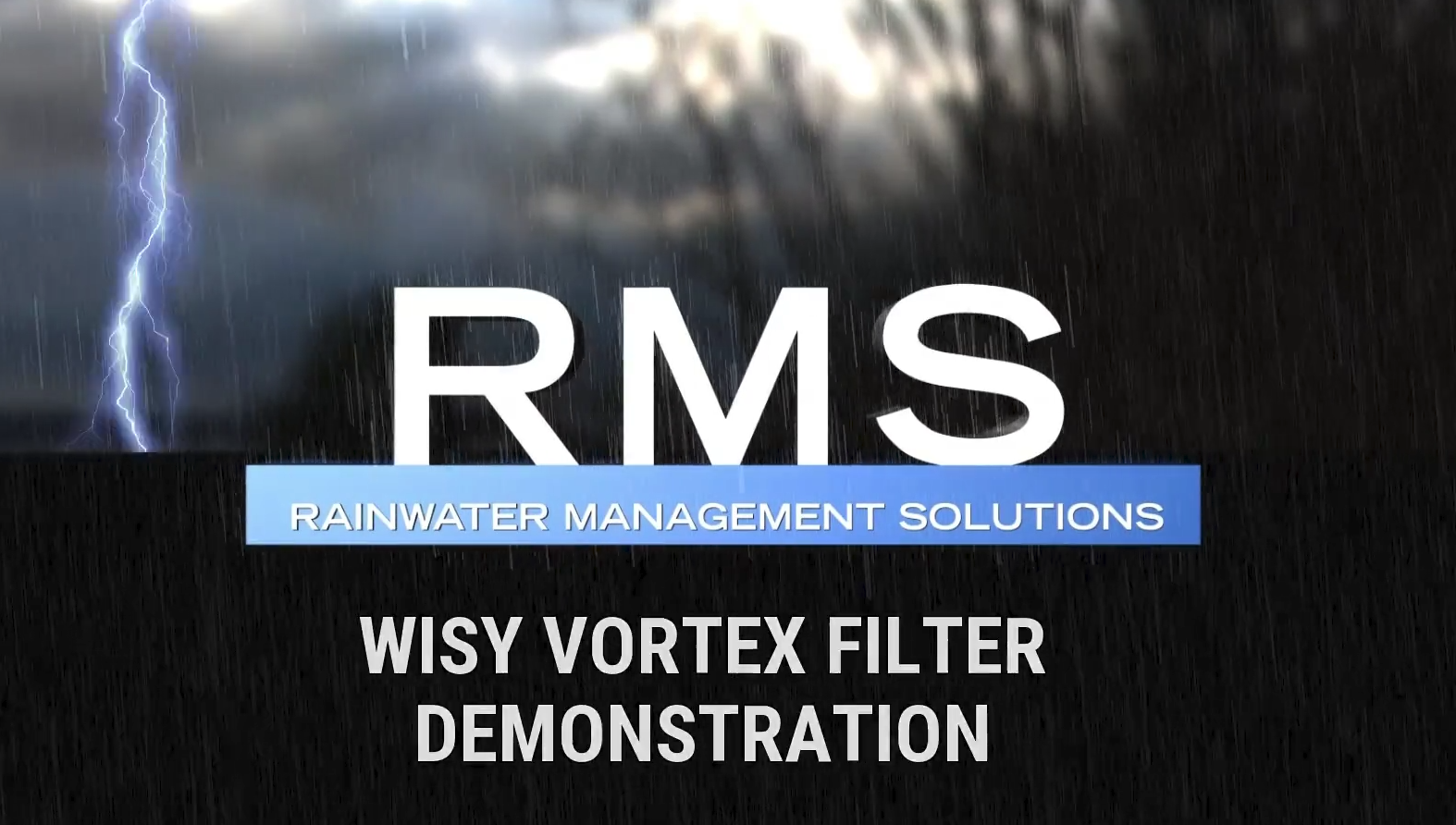 WISY Vortex Filter Demonstration | Rainwater Harvesting