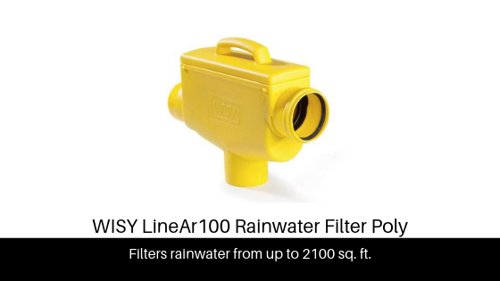 WISY LineAr 100 | Rainwater Filter