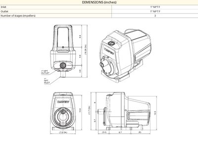 Davey EvoDrive ED16-40NPT