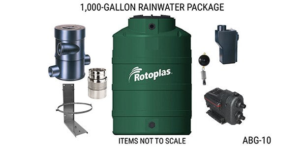 1,000 Gallon Rainwater Tank Kit