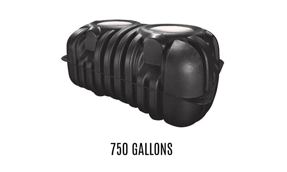 Norwesco 5025 Gallon Below Ground Holding Tank - Rainwater