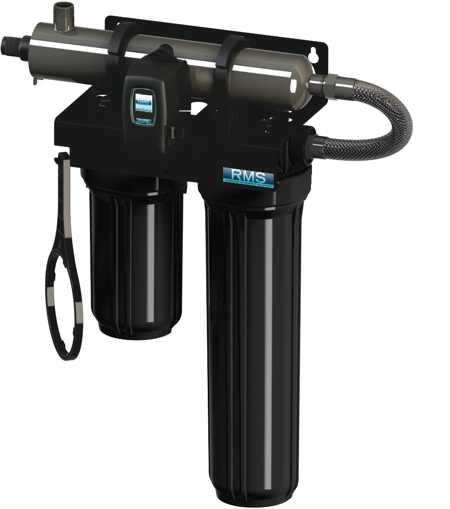 15GPM Whole Home UV/Filtration Unit with Color Screen Controller, 10