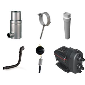 1,100 Square Foot Rainwater Collection Kit Above Ground