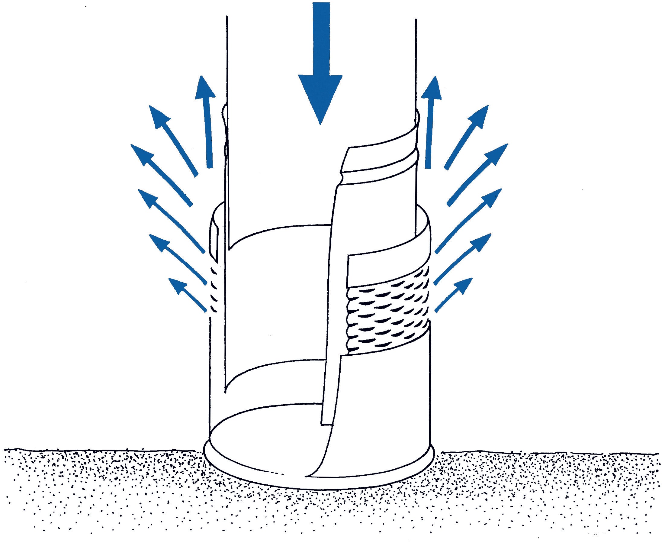 WISY 4" Rainwater Tank Inlet Filter - Image 2